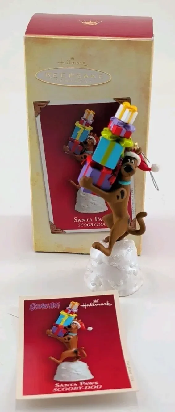 2004 Hallmark Keepsake Scooby Doo Santa Paws Ornament